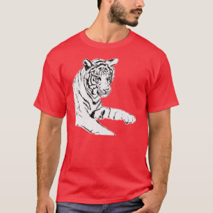 T-shirt Chemise d'art personnalisée du tigre du Bengale