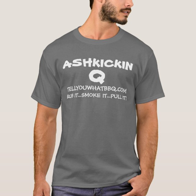 T-SHIRT CHEMISE D'ASHKICKIN (Devant)