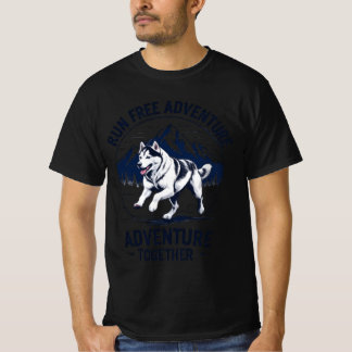 T-shirt Chemise d'aventure Husky Run Free Ensemble