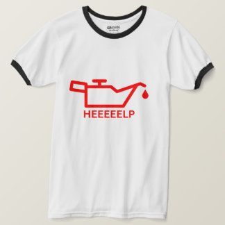 T-shirt Chemise d'avertissement Dashboard drôle pour les a