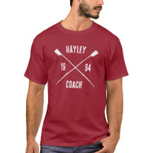 Chemise d'aviron entièrement personnalisable, nom,