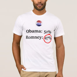 T-shirt Chemise de 2012 résultats électoraux : Romney