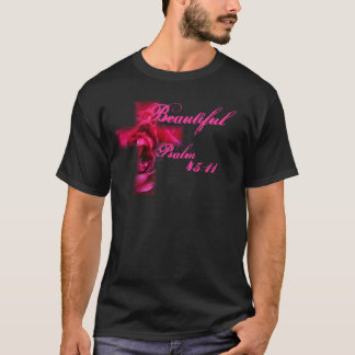 T-shirt " Chemise de 45:11 "de psaume belle