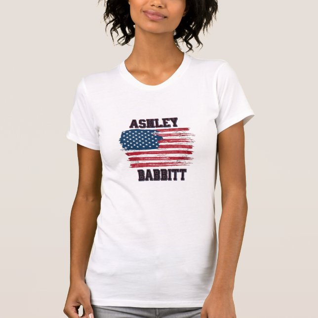 T-shirt chemise de babbitt ashli (Devant)