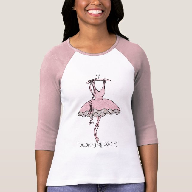 T-shirt Chemise "de ballerine de Prima" (Devant)