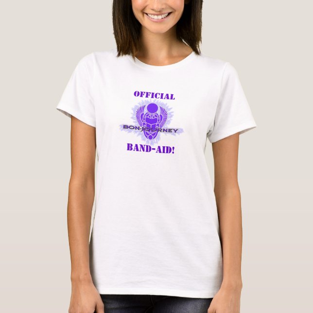 T-shirt Chemise de "Bande-Aide" de dames (Devant)