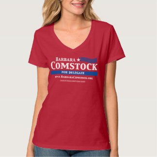 T-shirt Chemise de Barbara Comstock de délégué du VA des