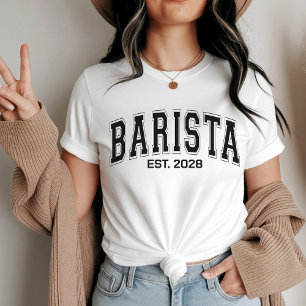T-shirt Chemise de barista, sweat-shirt de nouveau barista