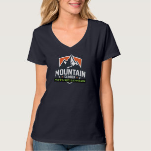 T-shirt Chemise de base à col en V pour femme