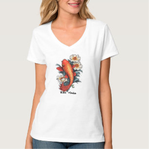 T-shirt Chemise de base à col en V pour femmes