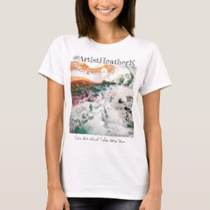T-shirt chemise de base pour femmes - Même le Vent et la