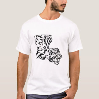 T-shirt Chemise de base Tiger Louisiana