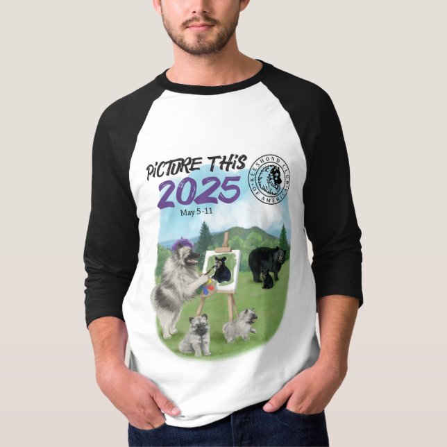 T-shirt Chemise de baseball nationale KCA 2025 (Devant)