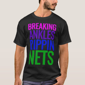 T-shirt Chemise De Basket Briser Ankles Rippin Nets Tee S