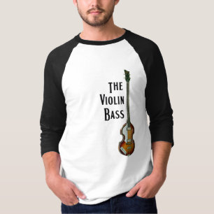 T-shirt Chemise de basse de violon