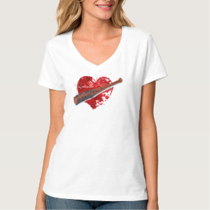 T-shirt Chemise de batte de Lucille des femmes
