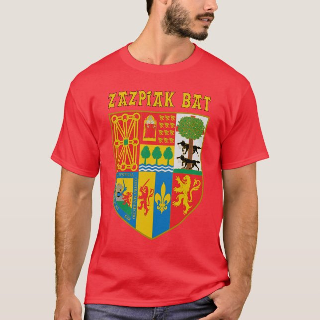 T-shirt Chemise de batte de Zazpiak (Devant)