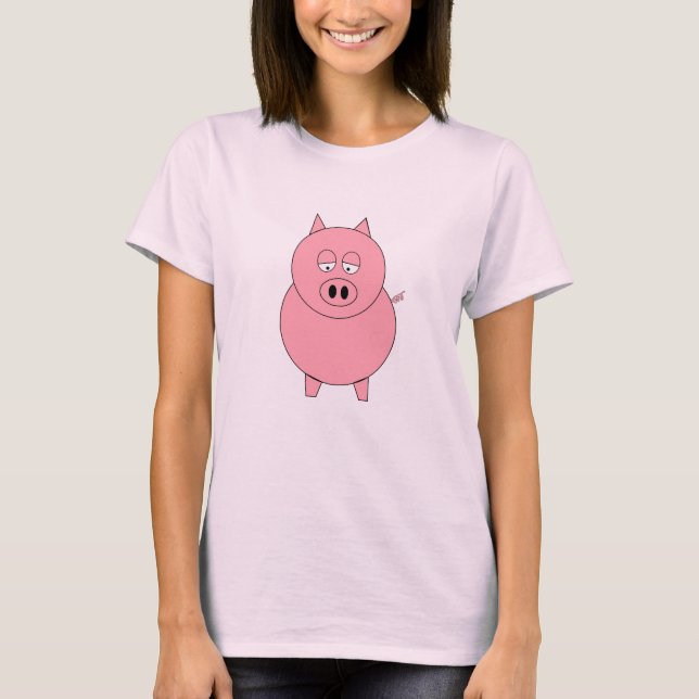 T-shirt Chemise de BBQ de filles (Devant)