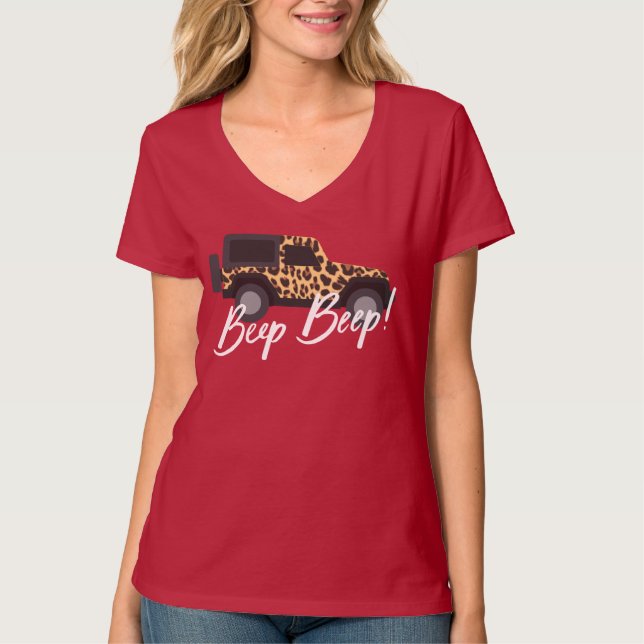 T-shirt Chemise de Beep Beep (Devant)