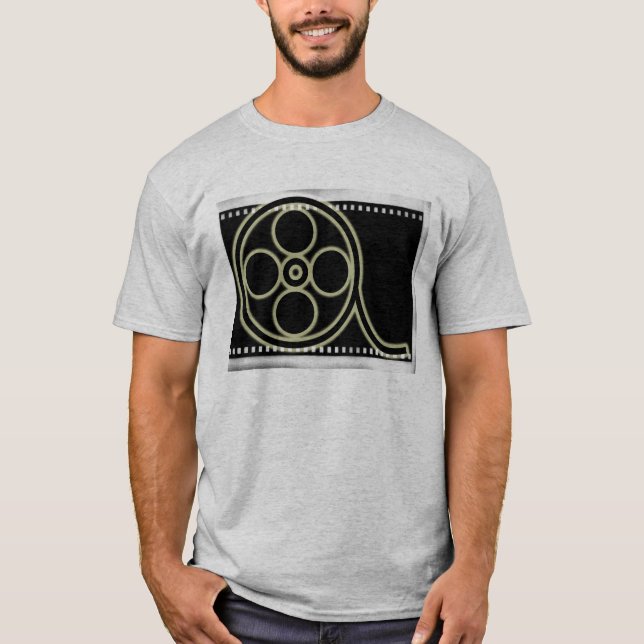 T-shirt Chemise de bobine de film (Devant)