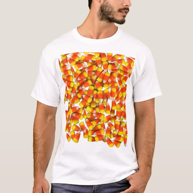T-shirt Chemise de bonbons au maïs (Devant)