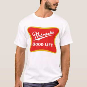 T-shirt Chemise de bonne vie du Nébraska