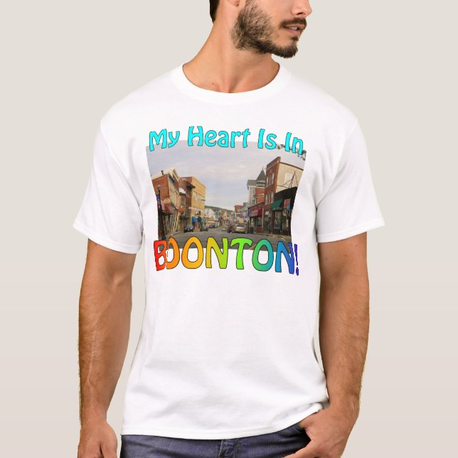 T-shirt Chemise de Boonton (Devant)
