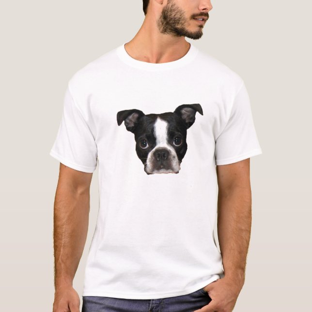 T-shirt Chemise de Boston Terrier (Devant)