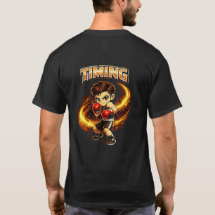 T-shirt Chemise de boxe Chibi Dojo Timing