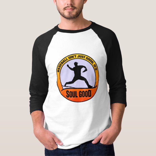 T-shirt Chemise de broc de base-ball - âme bonne (Devant)