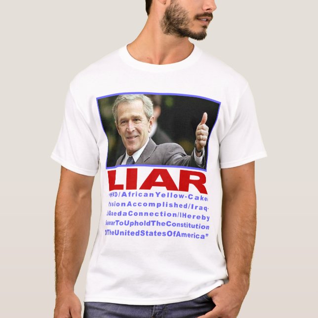 T-shirt Chemise de Bush 1 (Devant)