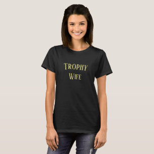 T-shirt Chemise de cadeau de Noël d'épouse de trophée