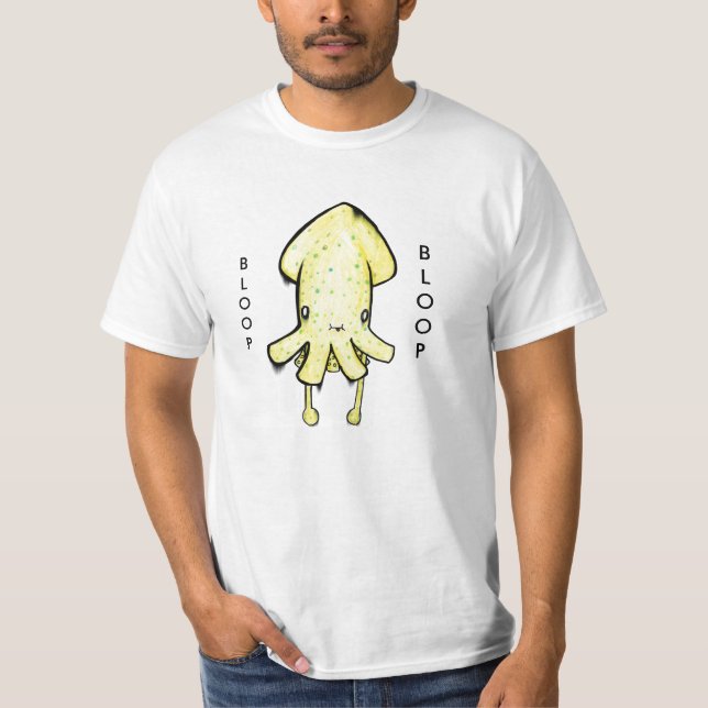 T-shirt Chemise de calmar de RainHolton (Devant)