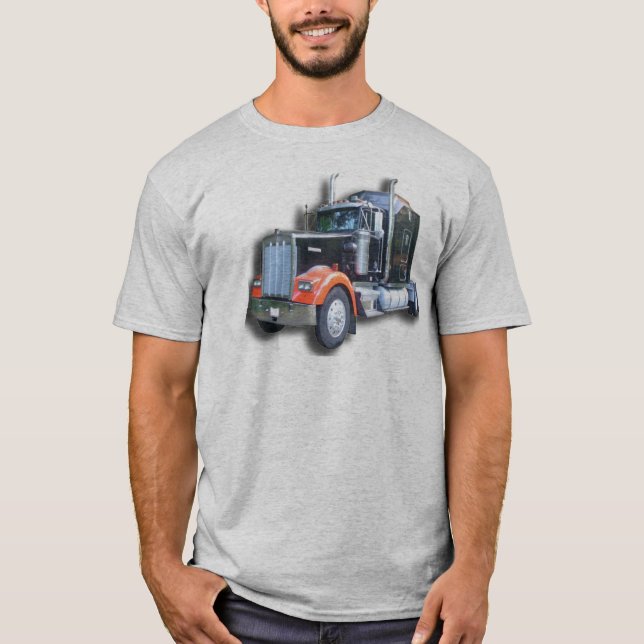 T-shirt Chemise de camion Kenworth (Devant)