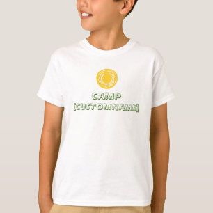 T-shirt Chemise de camp faite sur commande