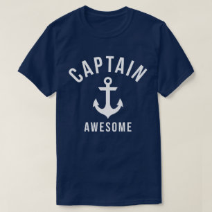 T-shirt Chemise de capitaine de bateau drôle et hilarante