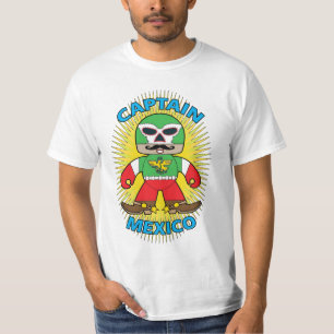 T-shirt Chemise de capitaine Mexique