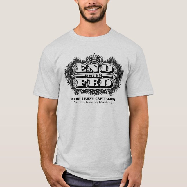 T-shirt Chemise de capitalisme de zombi (Devant)