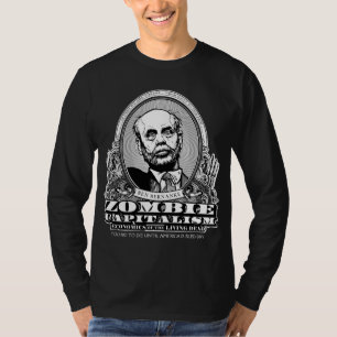 T-shirt Chemise de capitalisme de zombi