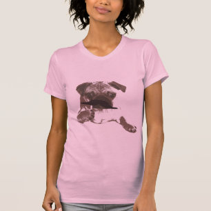 T-shirt Chemise de Carlin de moustache élégant