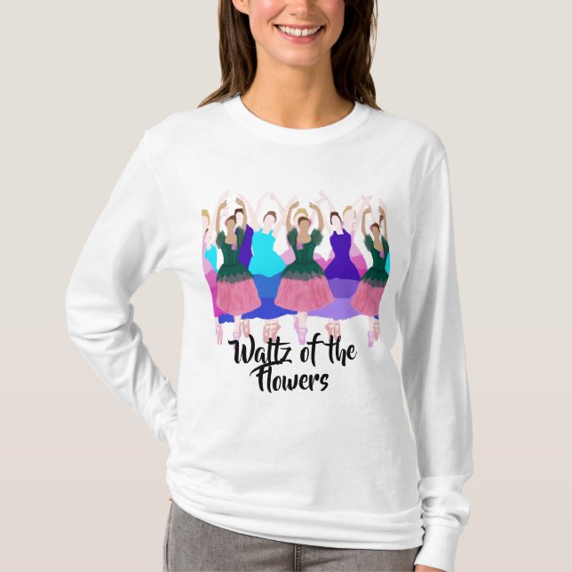 T-shirt Chemise de casse-noix - valse des fleurs (Devant)