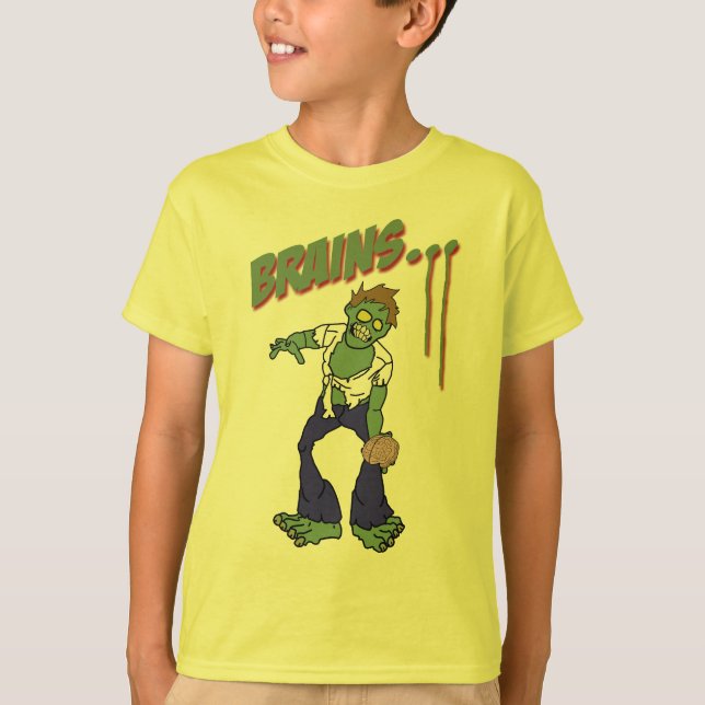 T-shirt Chemise de cerveaux (Devant)