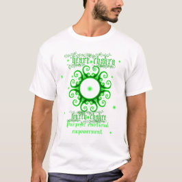 T-shirt Chemise de Chakra de coeur