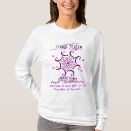 T-shirt Chemise de Chakra de couronne