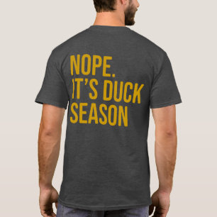T-shirt Chemise de chasse au canard drôle et hilarante po