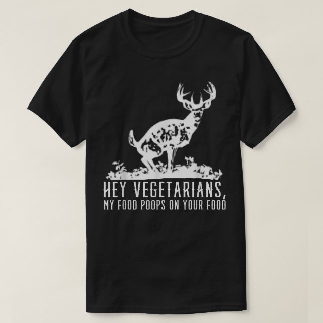 T-shirt Chemise de chasse aux cerfs Pour Hommes Femmes Drô (Design devant)