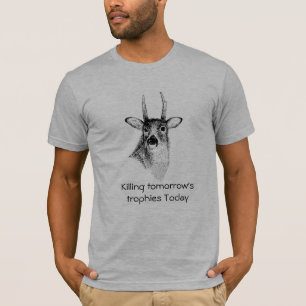 T-shirt Chemise de chasse aux cerfs Tuer les trophées de d