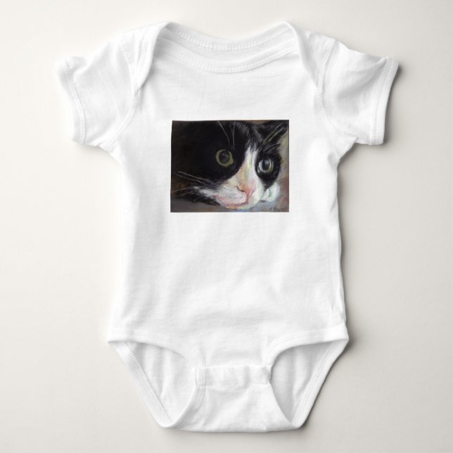 T-shirt Chemise de chat de smoking (Devant)
