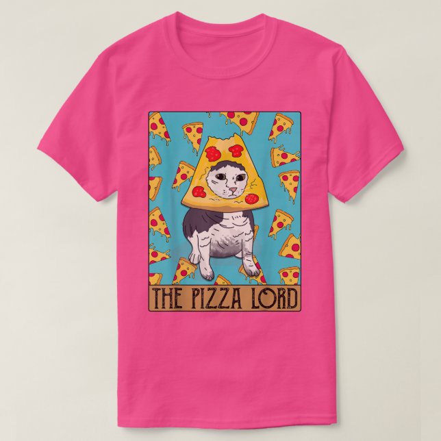 T-shirt Chemise de chat drôle, Amoureux de les chats de pi (Design devant)