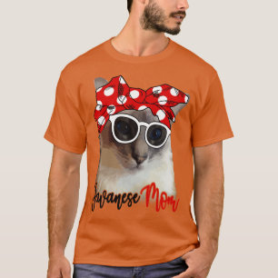 T-shirt Chemise de chat javanais Chat javanais Maman Banda
